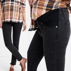 Black Madewell maternity skinny Jeans